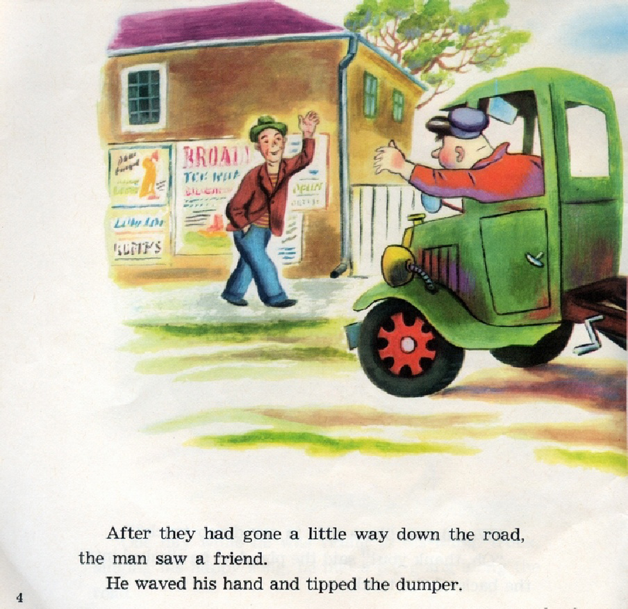 The Happy Man and His Dump Truck (06),绘本,绘本故事,绘本阅读,故事书,童书,图画书,课外阅读